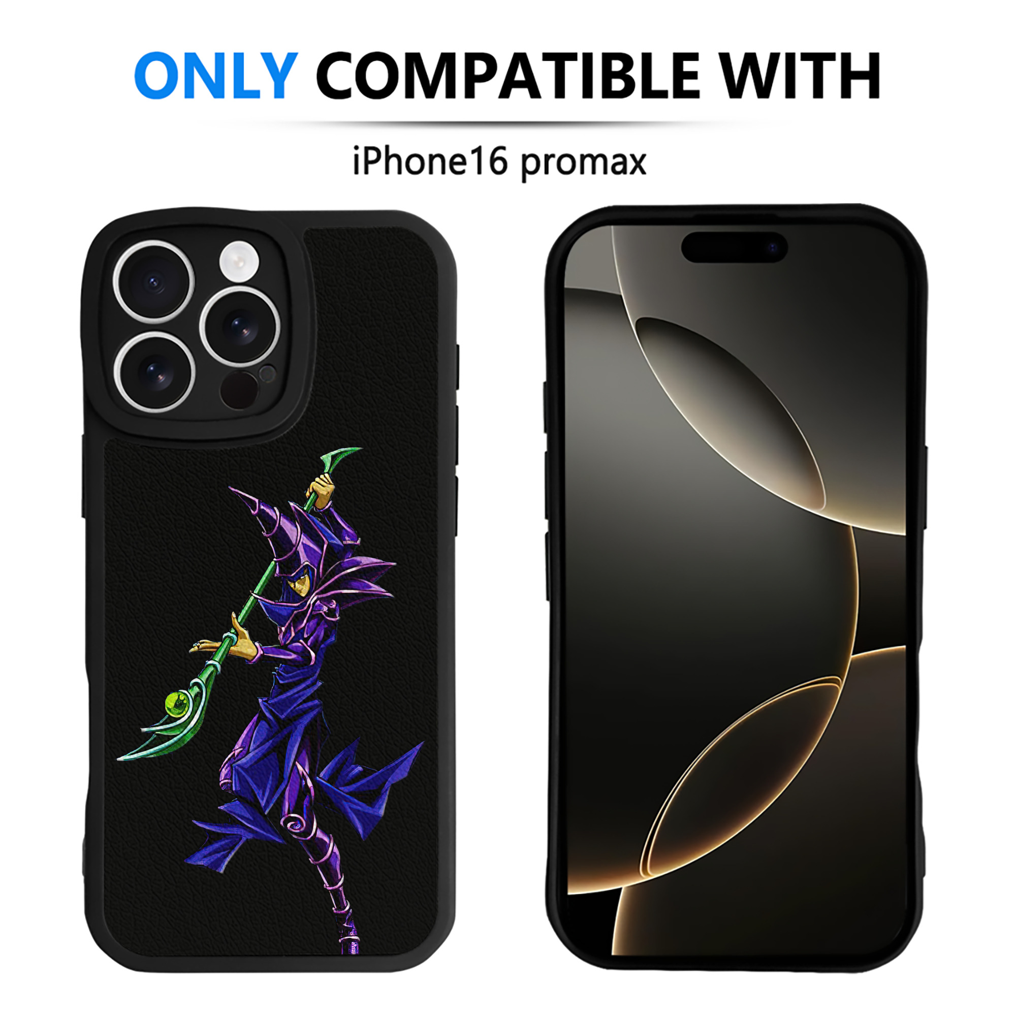 遊☆戯☆王 Yu-Gi-Oh! 【iPhone 16シリーズ対応】シリコンスマホケース（レザー調） 材質：シリコン